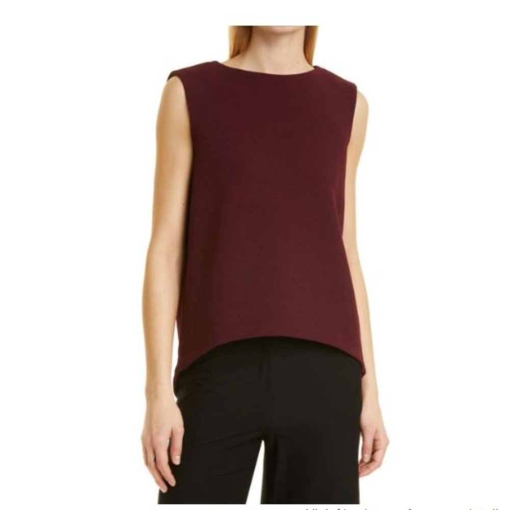 Club Monaco Sculptural Sleeveless Top - S